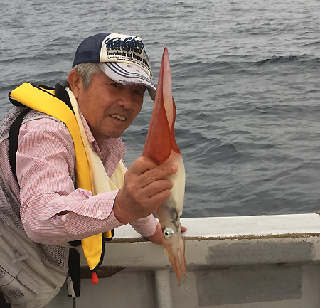 ガンさんの釣りバカ日誌 すっぽん食って白いか釣りへ